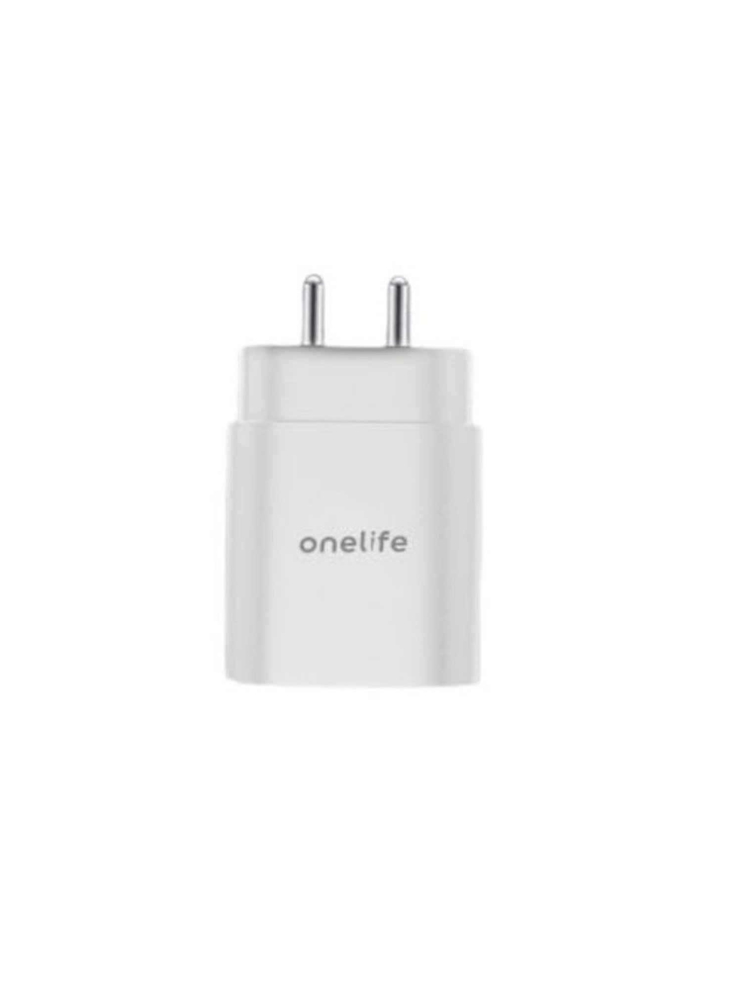 One Life 25W PD Singe Port Fast Wall Charger with Multi-Layer Protection (White)