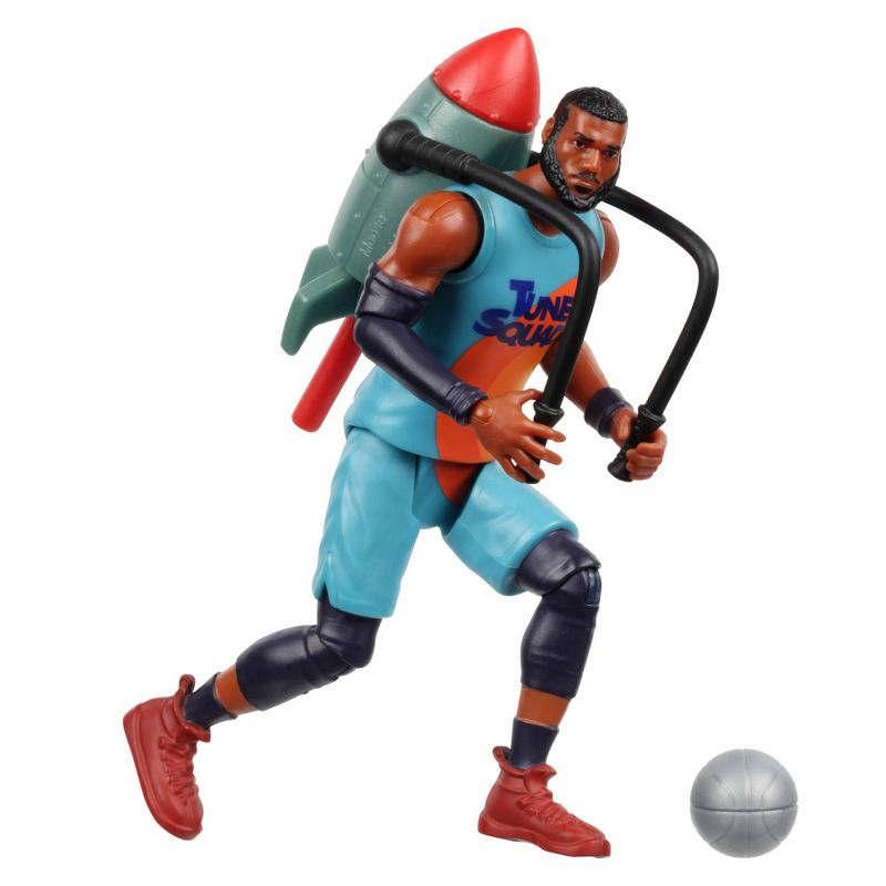 Space Jam: A New Legacy - 5" LeBron James Baller Action Figure with ACME Rocket Pack 4000