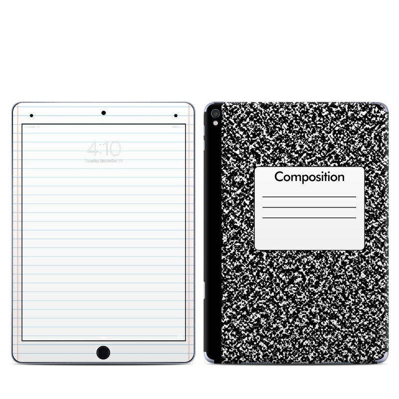 iPad Pro 9.7in Skin - Composition Notebook - Sticker Decal