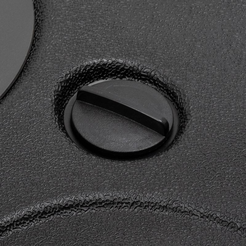 22lbs Heavy Duty Sand/Water Fillable Patio Offset Cantilever Umbrella Weighted Base Black - Crestlive Products