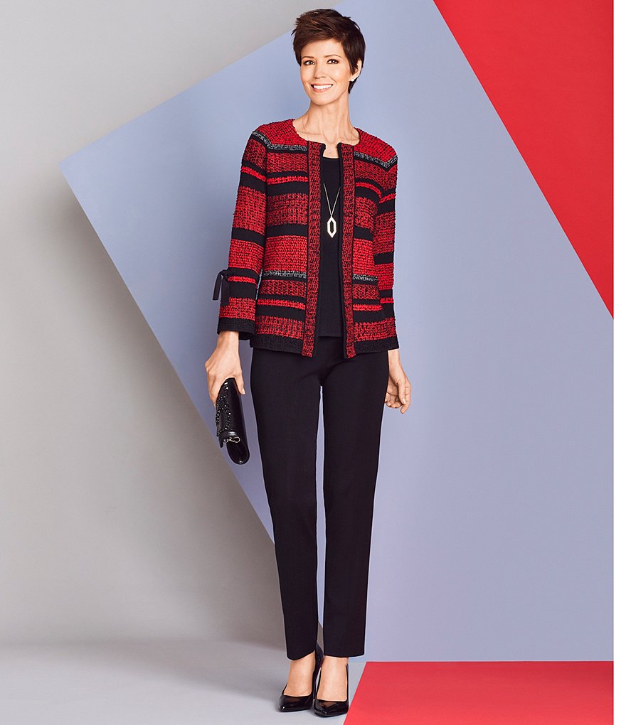 Ming Wang Scoop Neck Sleeveless Washable Tank