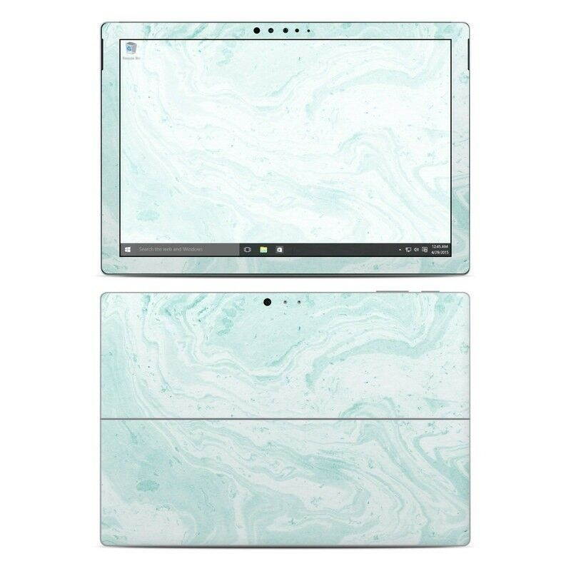 Surface Pro 4 Skin - Winter Green Marble - Sticker Decal