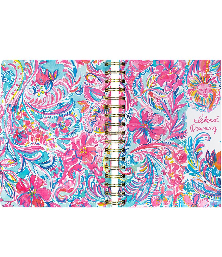 Lilly Pulitzer Cabana Cocktail 17 Month Large Agenda