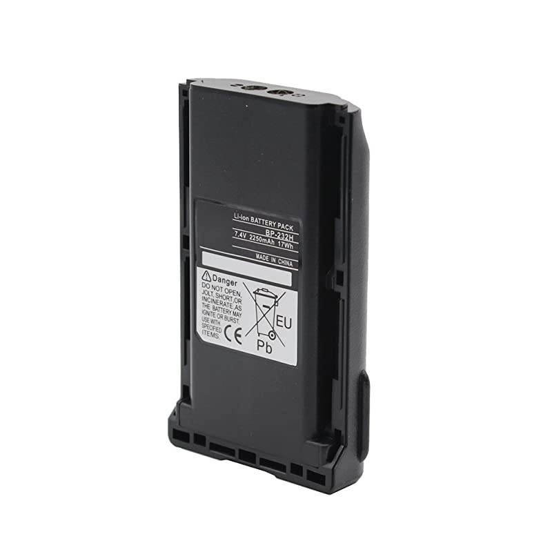 7.4V 2250mAh Li-lon Battery Pack Compatible for Icom Radios A14, A14S, F14, F14S, F24/S, F33,F33GT/GS, F43G, F43GT/GS, F43TR/GS/GT, F3011, F3021 (FBA)