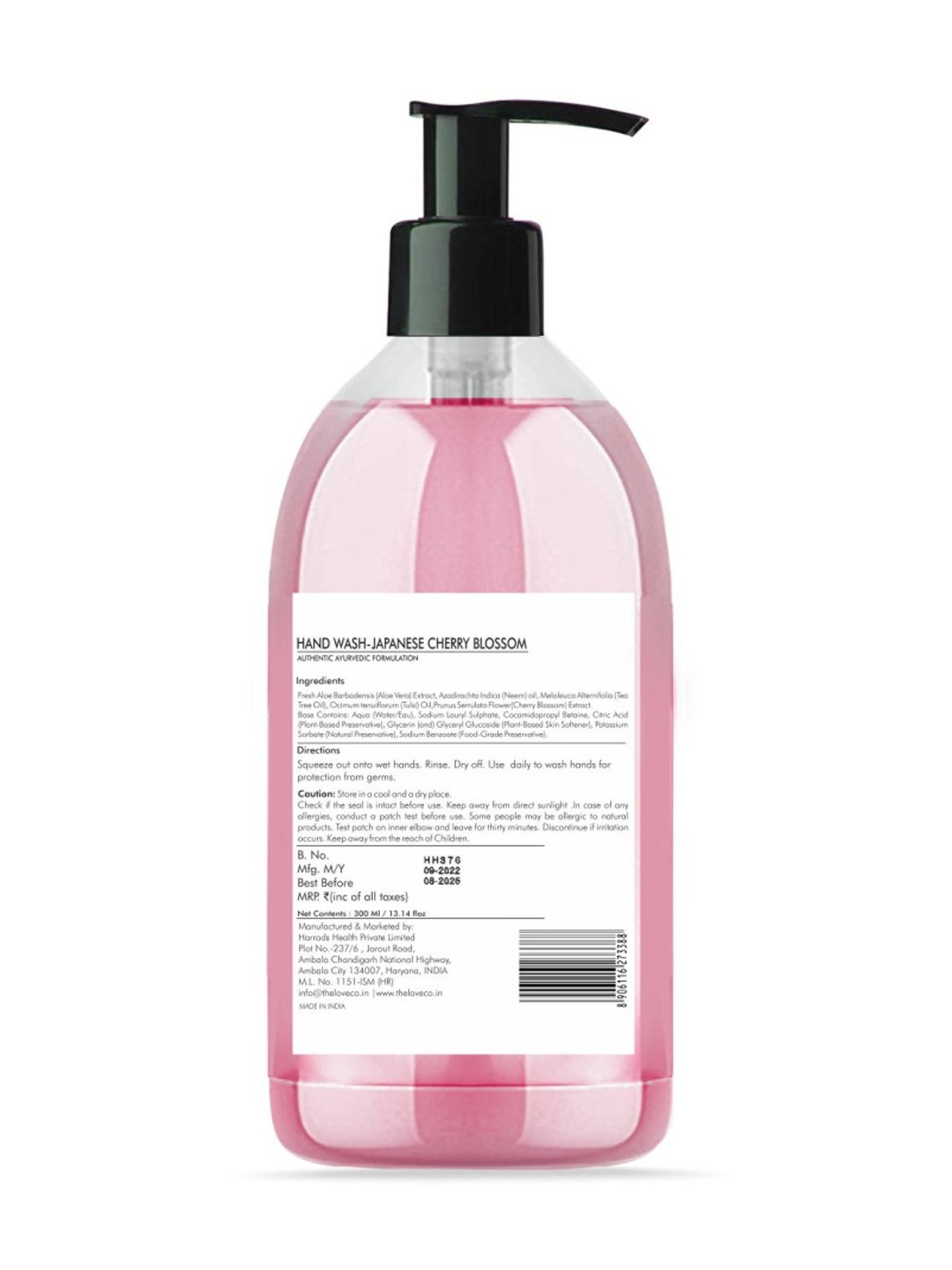 The Love Co. Japanese Cherry Blossom Hand Wash - 300 ml