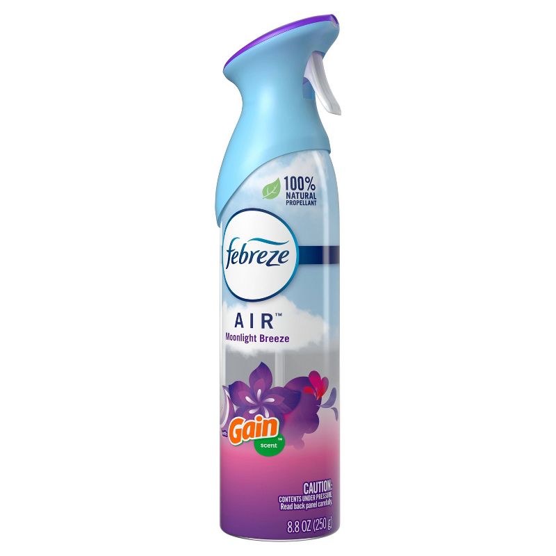 Febreze Odor-Eliminating Air Freshener with Gain Moonlight Breeze Scent - 8.8 fl oz