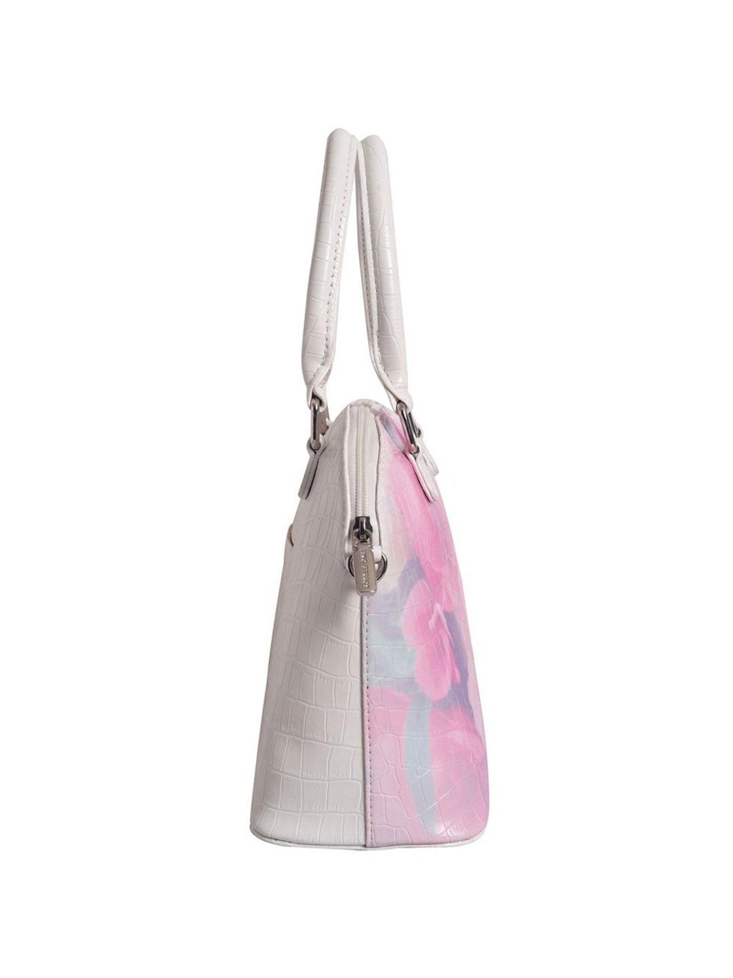 Lino Perros Pink Printed Medium Handbag