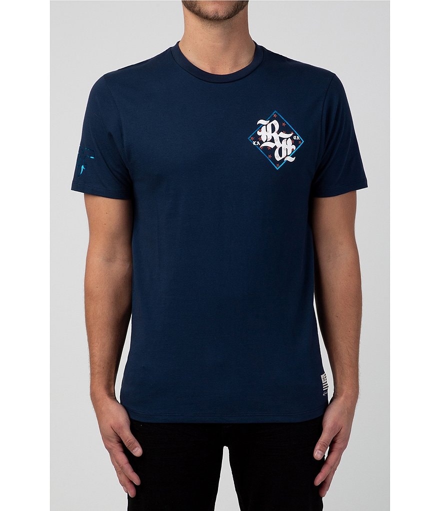 Rock Revival Gold Foil Graphic Short-Sleeve T-Shirt