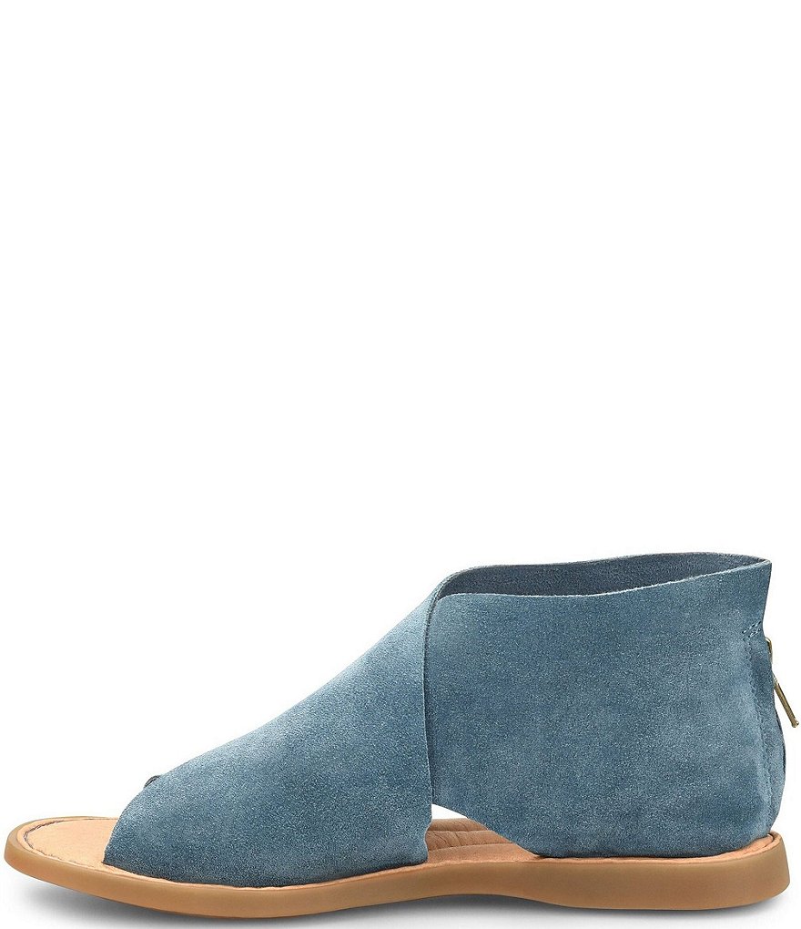 Born Iwa Criss Cross Banded Suede Sandals