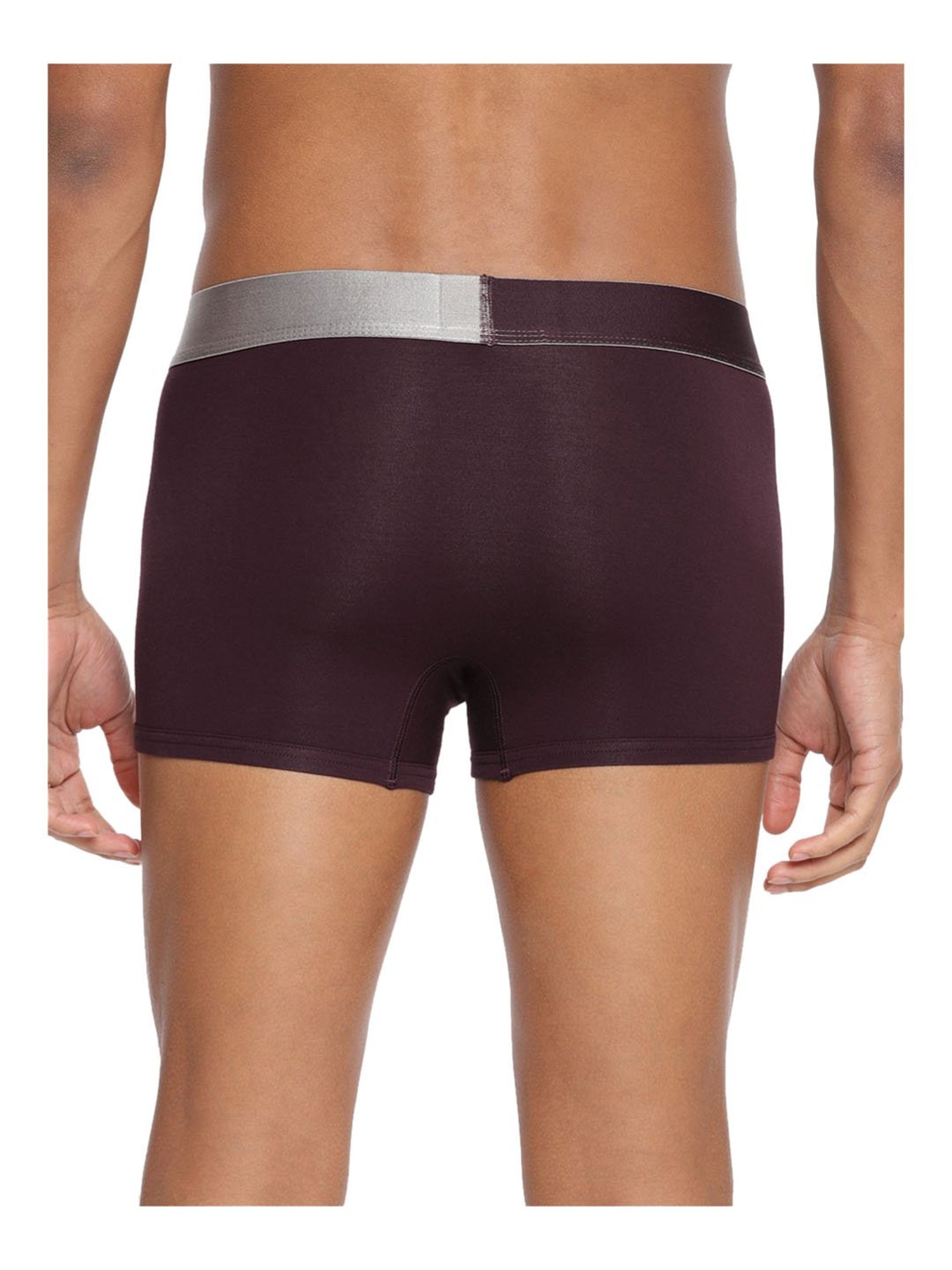 Fruit of the Loom Maroon Regular Fit Trunks