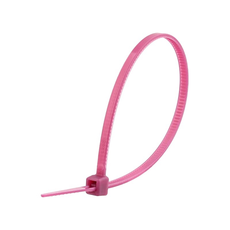 Inch Purple Miniature Nylon Cable Tie - 100 Pack