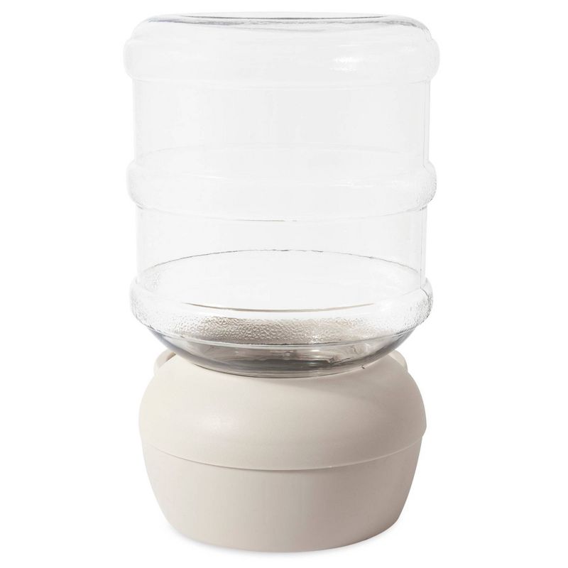 Aspen Pet LeBistro Auto Gravity Waterer - White - 2.5Gallon