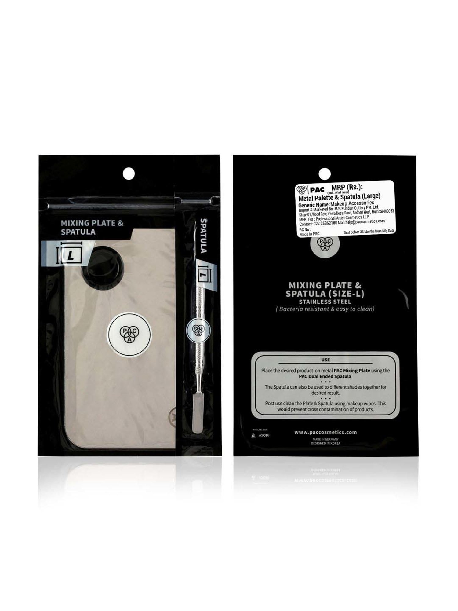 PAC Metal Palette & Spatula Large