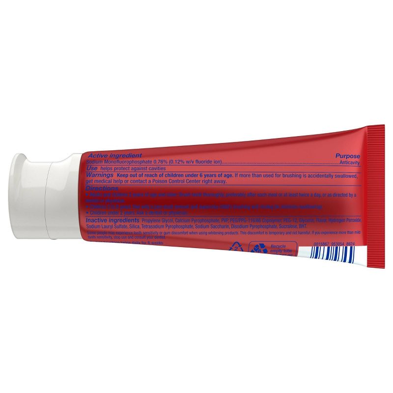 Colgate Optic White Advanced Teeth Whitening Toothpaste - Icy Fresh - 3.2oz