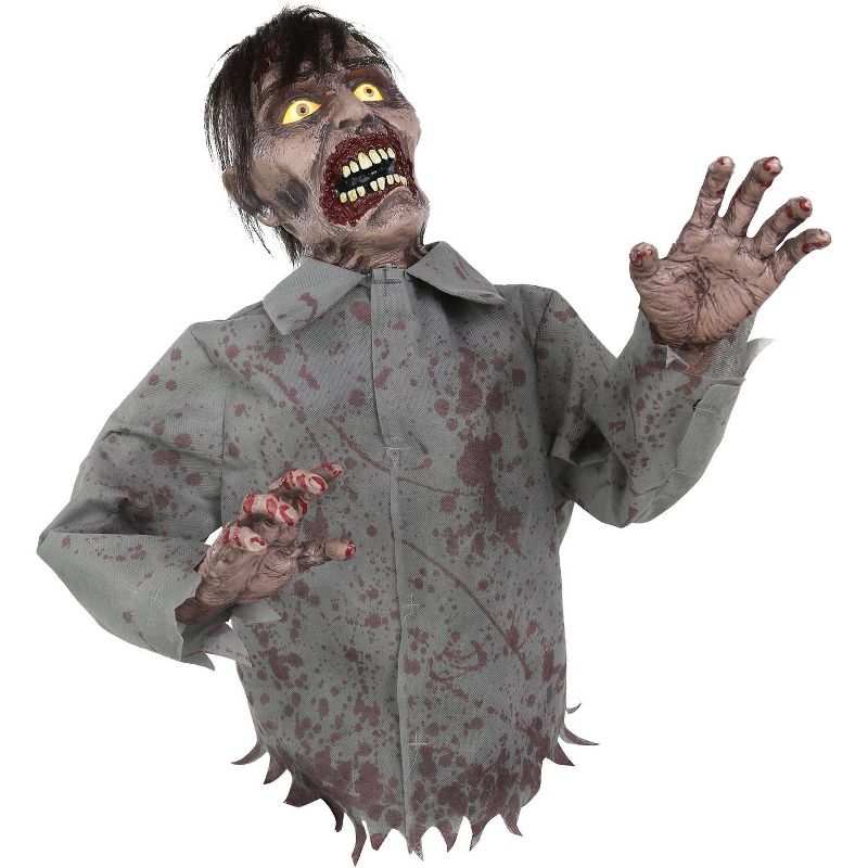 24" Halloween Bump and Go Zombie