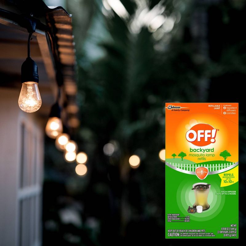 OFF! 2pk Mosquito Lamp Refill