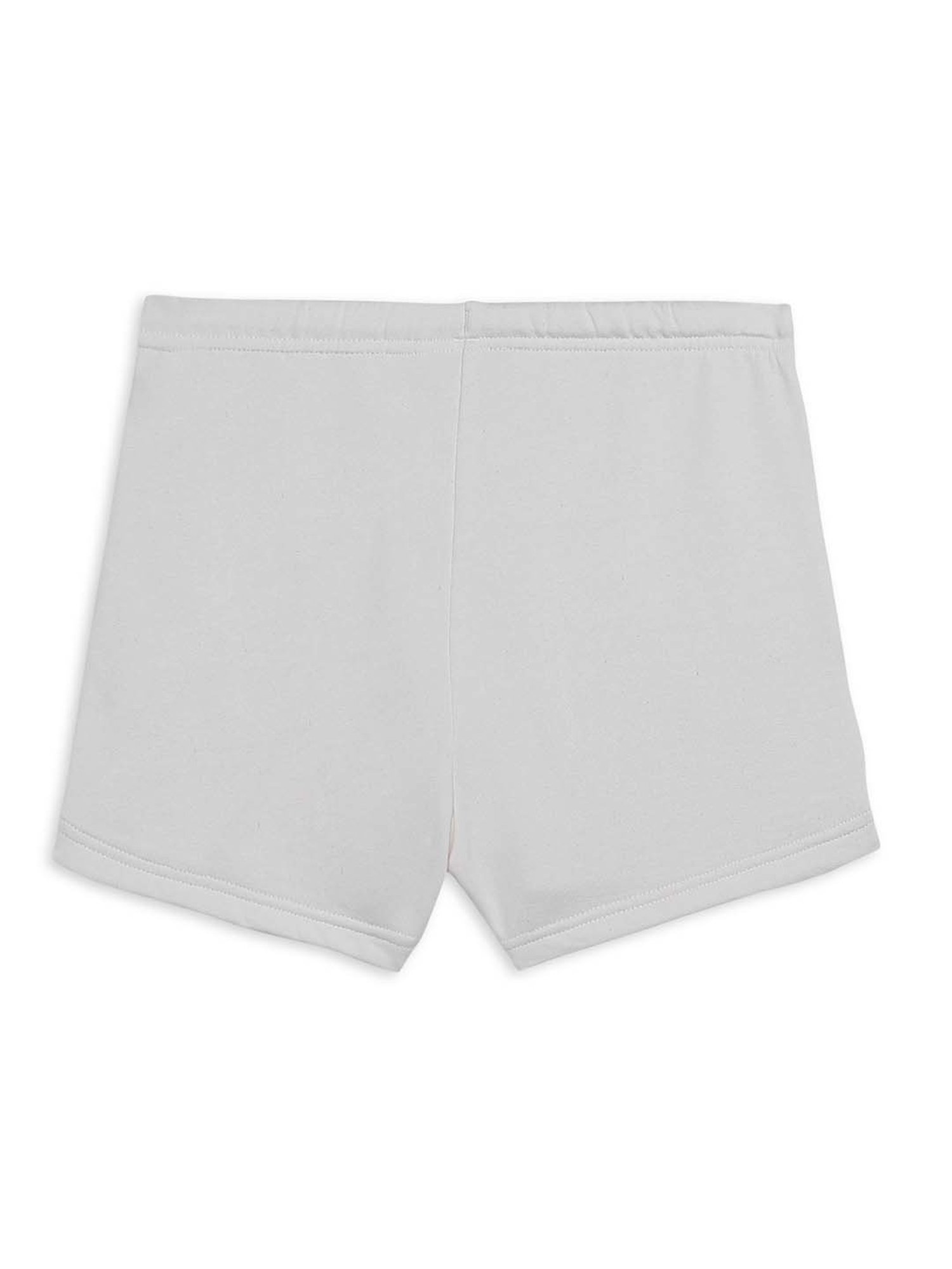 Puma Kids BETTER CLASSICS White Cotton Logo Shorts - Assorted