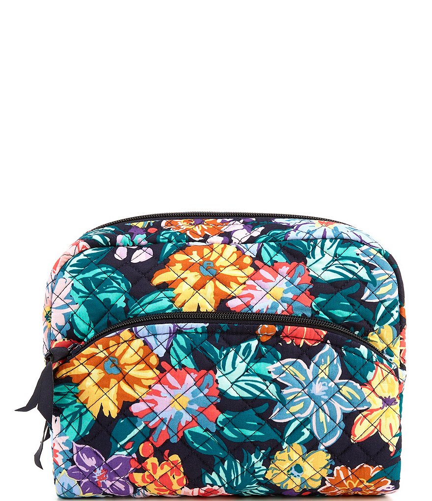 ROYCE New York Leather Large Cosmetic Bag