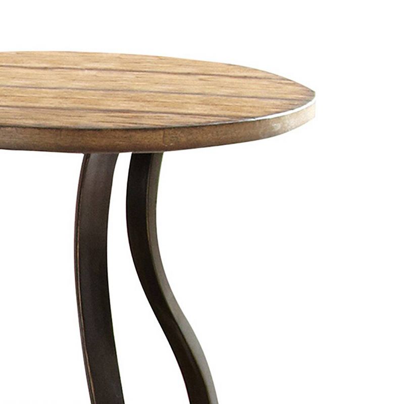 Denise End Table Oak - Steve Silver