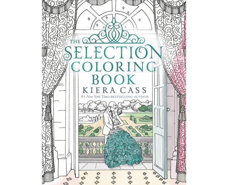 The Selection Coloring Book - by  Kiera Cass (Paperback)