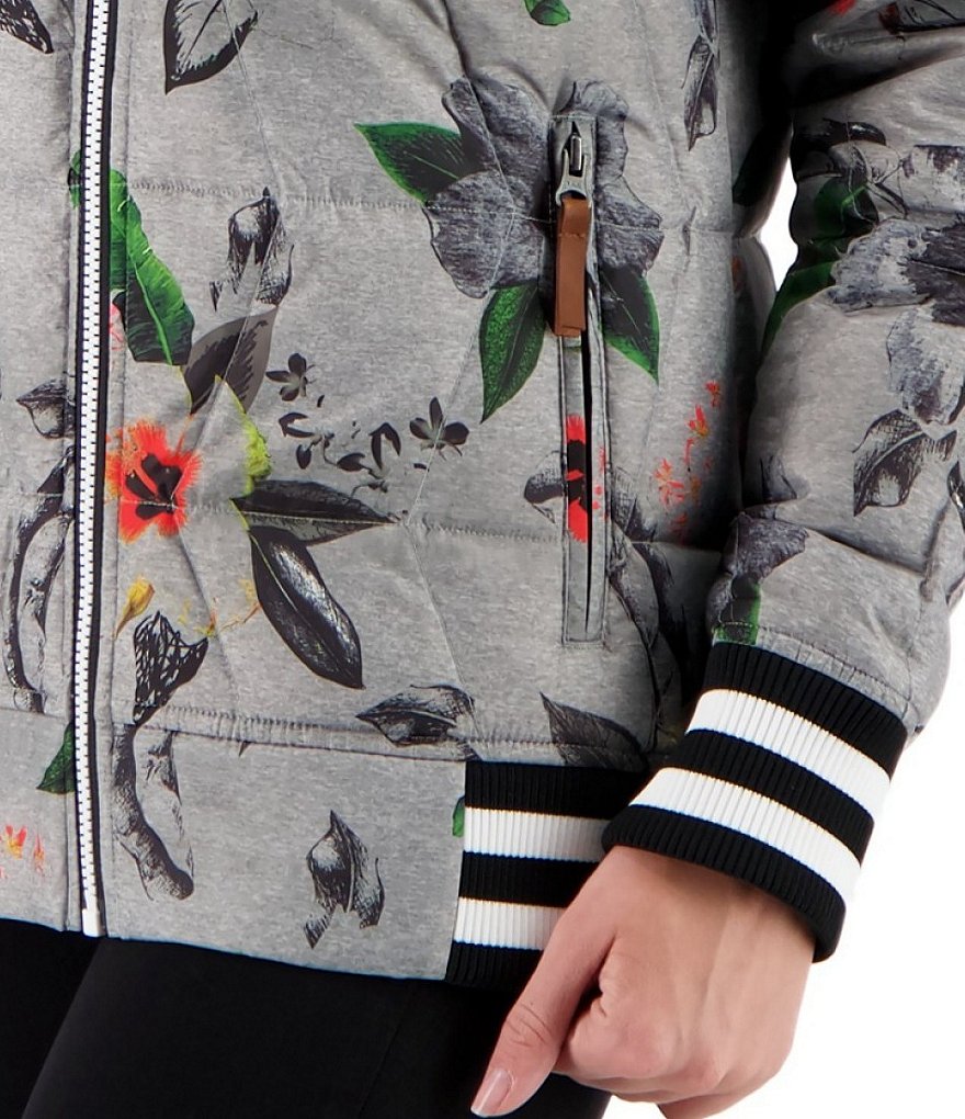 Obermeyer Paige HydroBlock&reg; Classic Quilted Down Floral Jacket