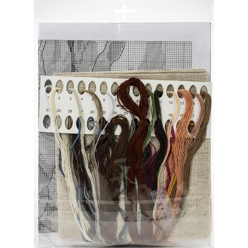 Janlynn Counted Cross Stitch Kit 12"X26"-The Creation (14 Count)