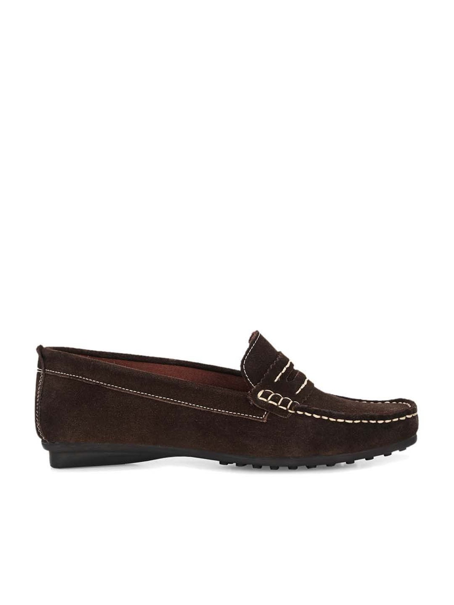 Carlo Romano Women's Brown Casual Loafers