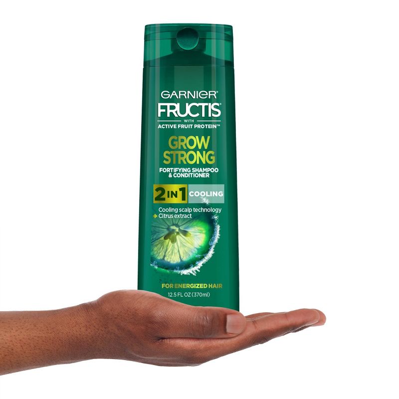 Garnier Fructis Grow Strong Cooling 2-In-1 Shampoo and Conditioner - 12.5 fl oz