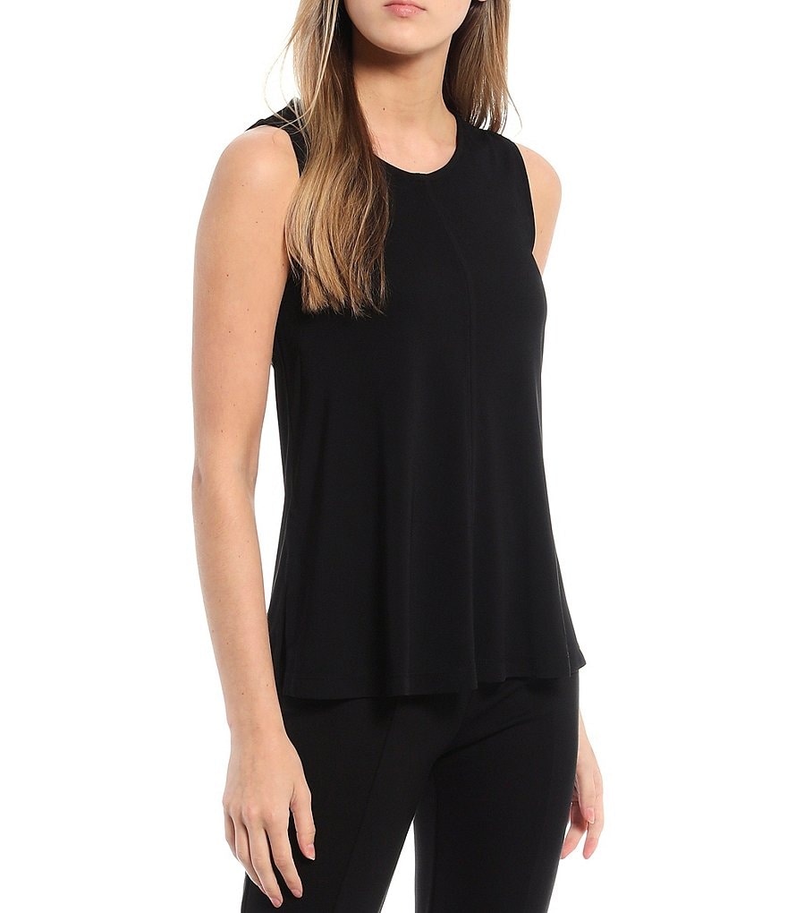 Donna Karan New York Sleeveless Side Slit Tunic