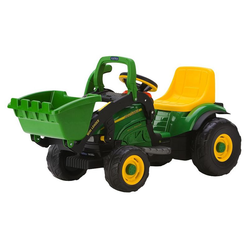 Peg Perego 6V John Deere Mini Loader Powered Ride-On - Green