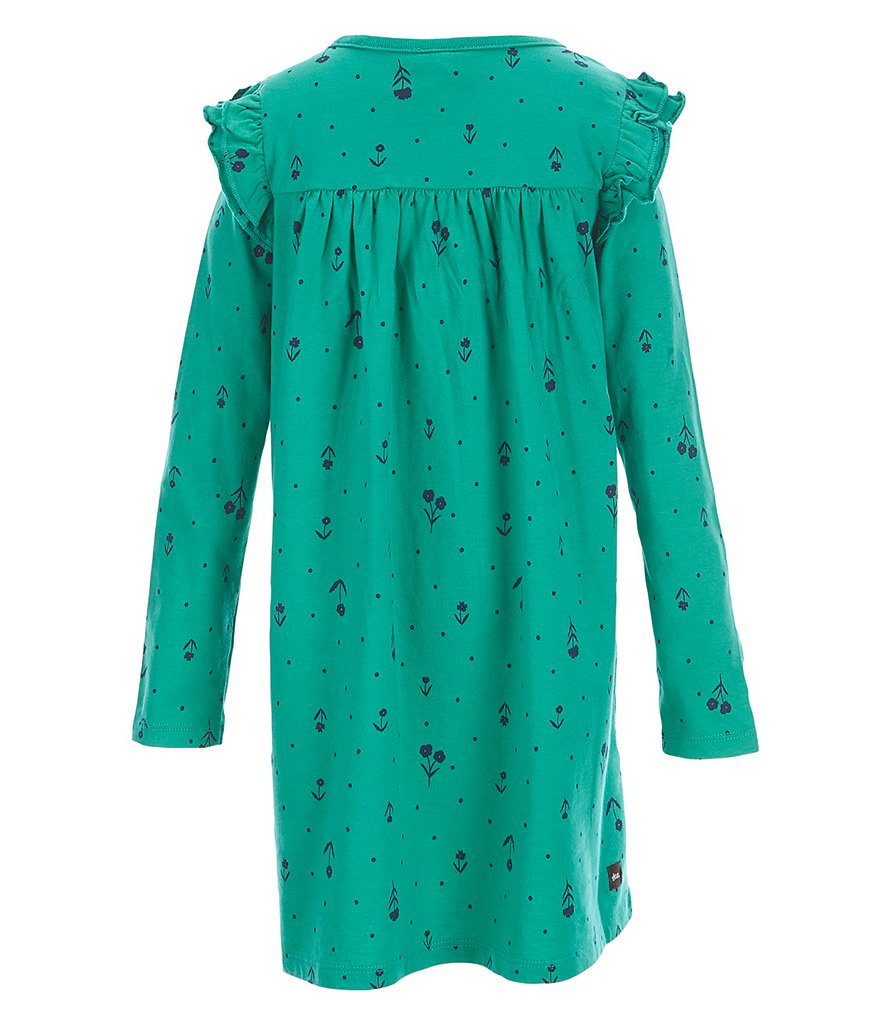 Tea Collection Girls 3 Months-4T Ruffle Shoulder Dress