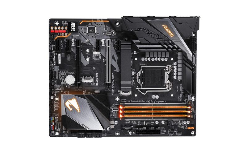 Aorus Ultra Durable Z390 AORUS ELITE Desktop Motherboard - Intel Chipset - Socket H4 LGA-1151 - 64 GB DDR4 SDRAM Maximum RAM - UDIMM, DIMM