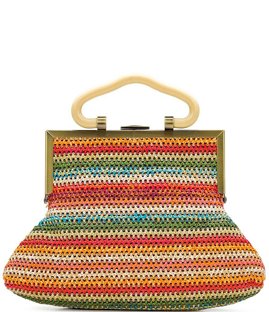 ZAC Zac Posen Belay Iridescent Saddle Crossbody Bag