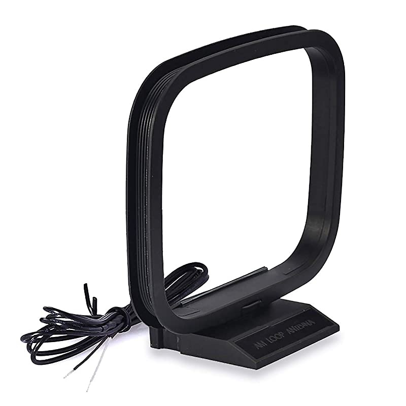 75 Ohm FM Antenna FM Antenna and AM Loop Antenna for Pioneer Onkyo Yamaha Marantz Indoor HD Radio FM Radio Bluetooth Home Stereo Receiver AV Audio Vedio Home Theater Receiver Power Amplifier