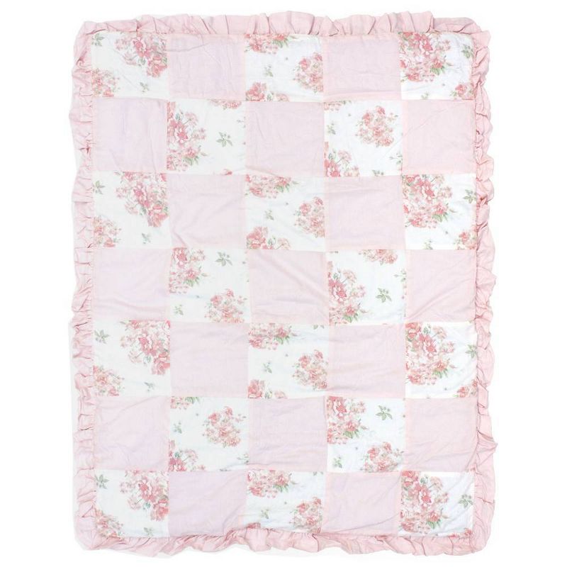 Kimberly Grant Shabby Chic Quilt - Pink
