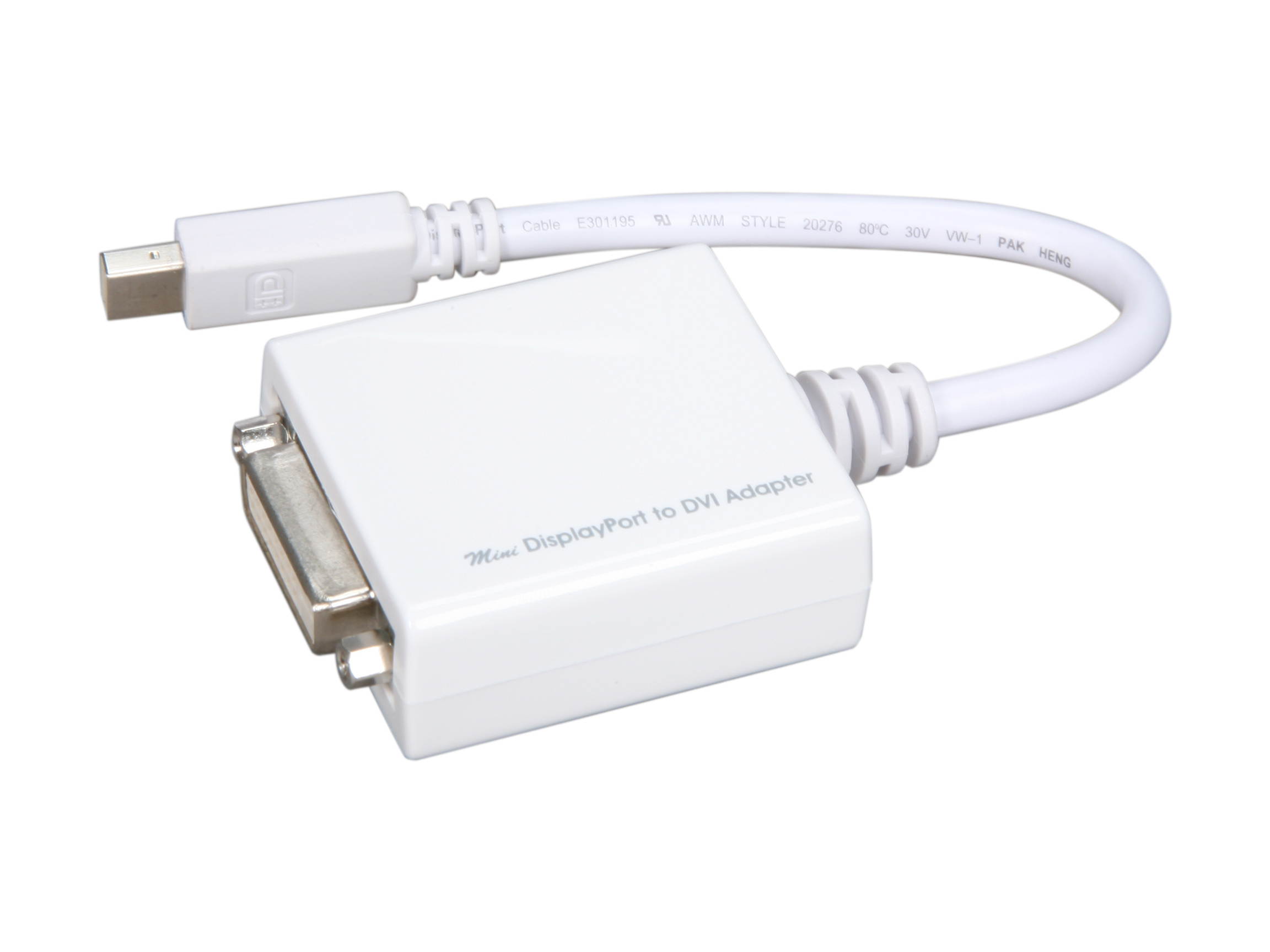 GWC AY2100 Mini DisplayPort to DVI Adapter