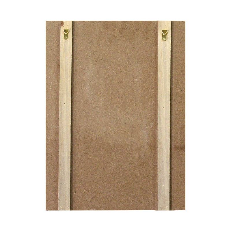 15.75" x 20" "Home" Wall Decor White - Stratton Home Décor