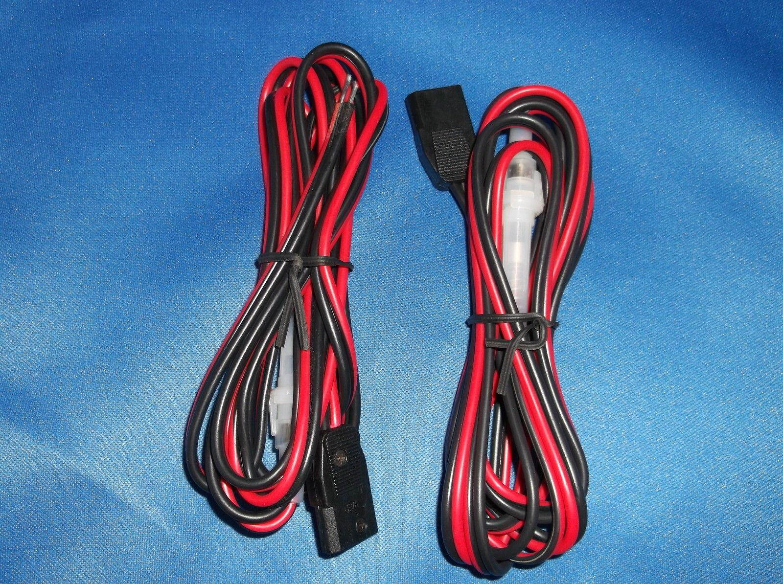 NEW 2 CB,HAM 3 PIN 6ft RADIO POWER CORD COBRA, GALAXY ALL THREE PIN RADIOS