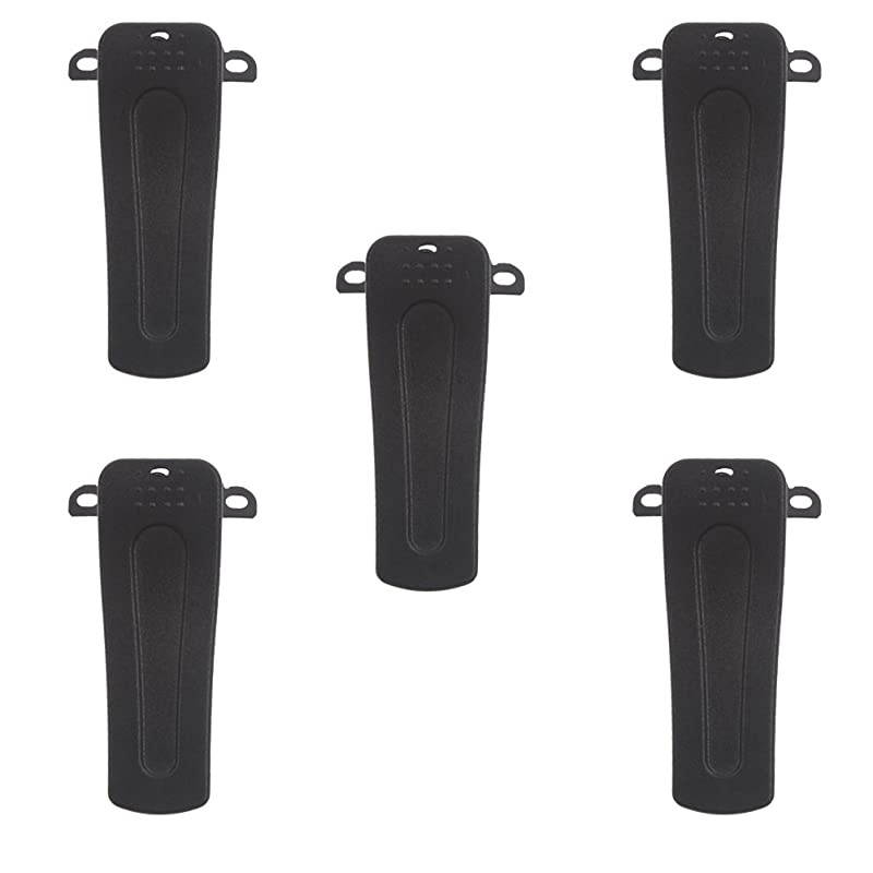 5 X Belt Clip for Baofeng Radio H777 Bf-666s Bf-777s Bf-888s Bf-999s