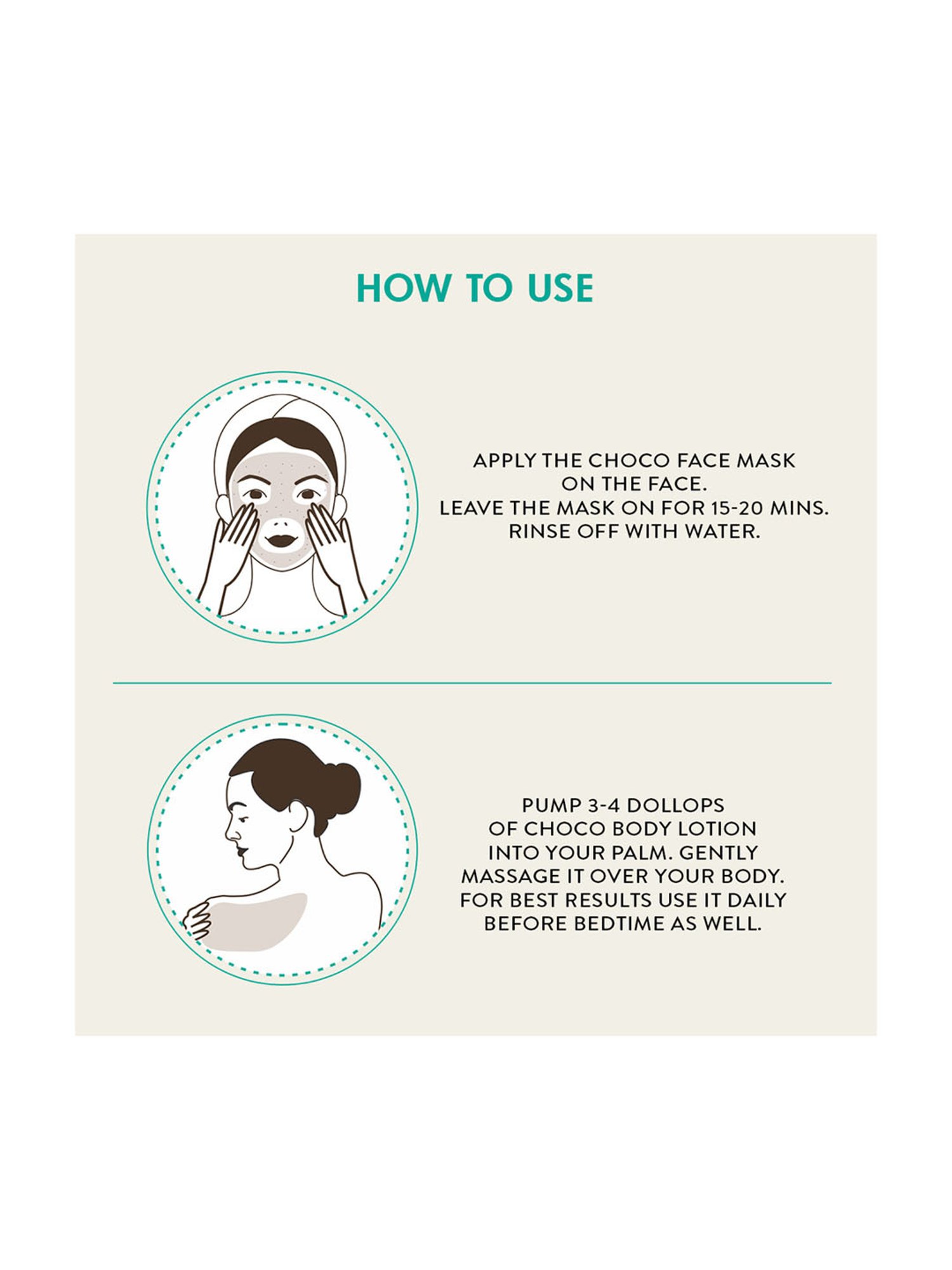 mCaffeine Coffee Face Moisturizer and Body Lotion for Complete Winter Care Combo