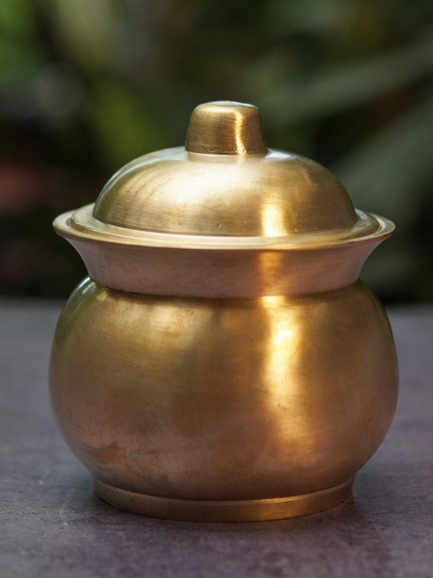 Ambi Handmade Artisanal Fine Finish Pure 100% Kansa Ghee Pot