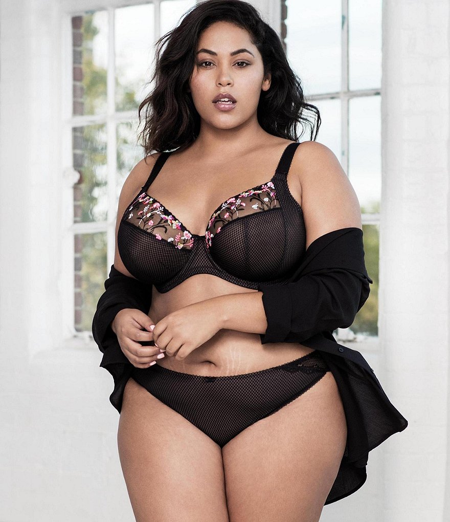 Elomi Charly Contour Full-Busted Convertible U-Back to Racerback Underwire Plunge Bra