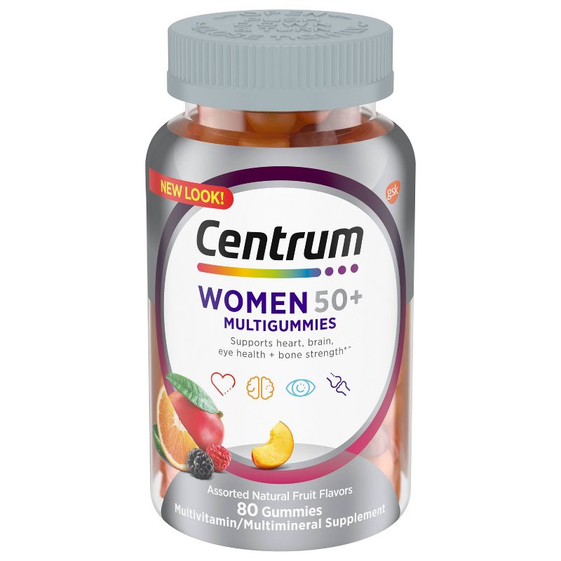 Centrum Women 50+ Multi Gummy - 80ct