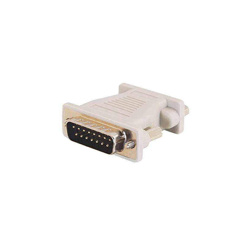 02902 Mac DB15 Male to VGA HD15 Female Adapter Beige