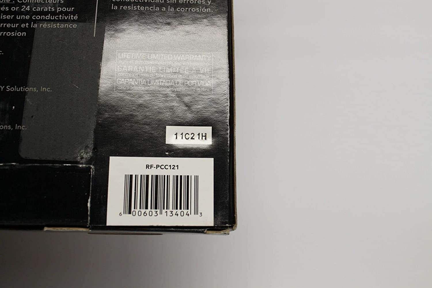 HJFPOWERCORD Replacement for Rocketfish RF-PCC121 SVGA VGA Cable with 3.5mm Stereo Audio Cord Replacement for PC Monitor