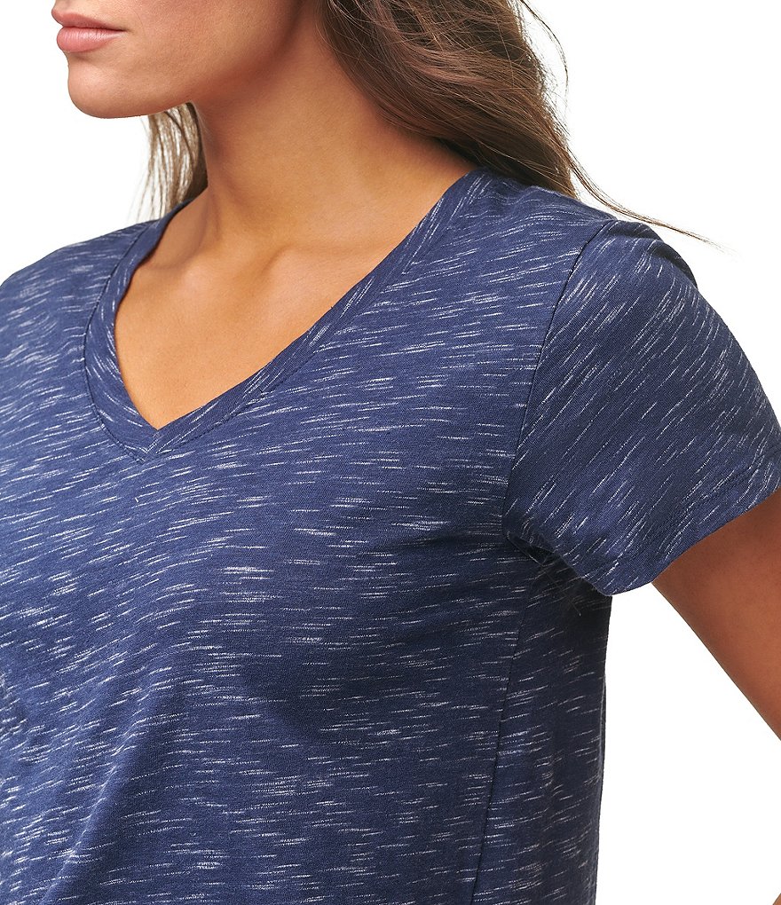 Marc New York Short Sleeve V-Neck Boyfriend Tee