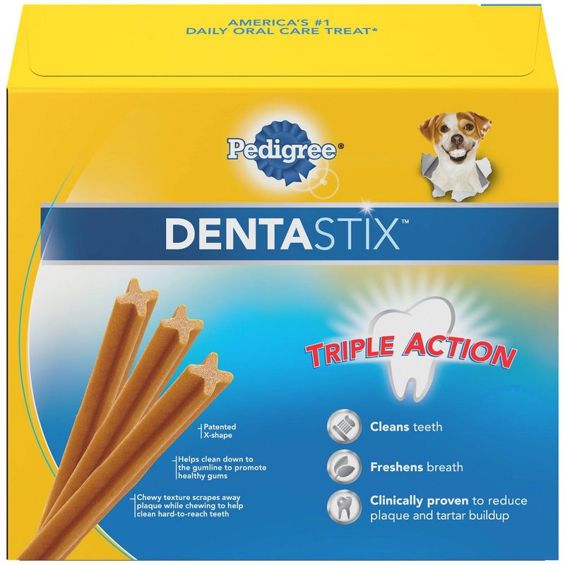 Pedigree Dentastix Original Large Dental Chicken Dental Dog Treats - 40ct