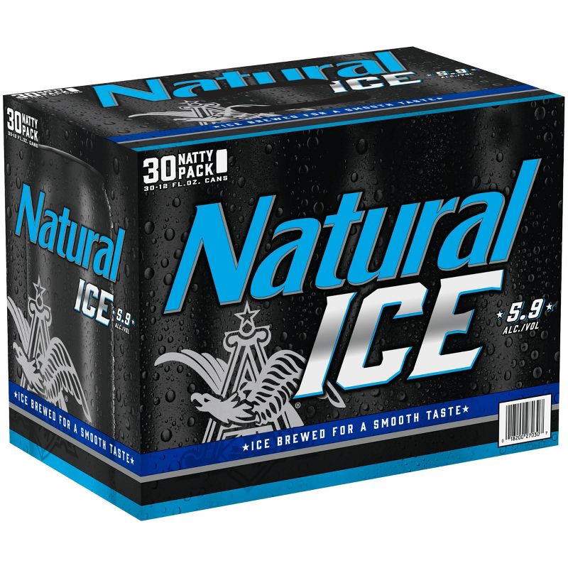Natural Ice Beer - 30pk/12 fl oz Cans
