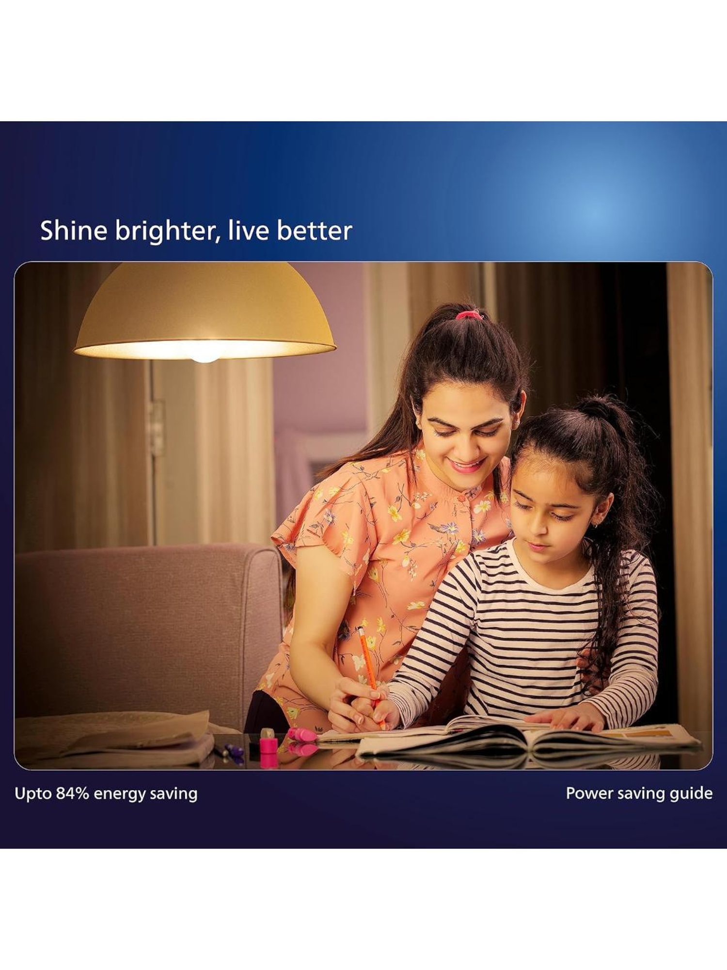 Philips 26-Watt E27 AceBright High Wattage LED Light Bulb for Home (Crystal White)