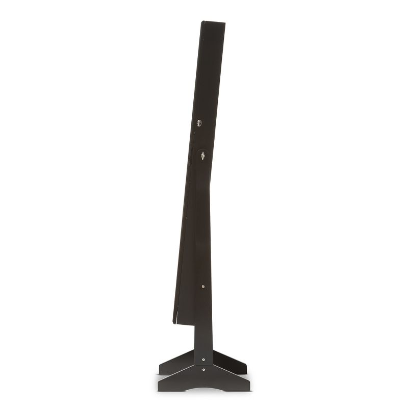 Lola Cheval Mirror/Jewelry Wardrobe Black - Powell Company